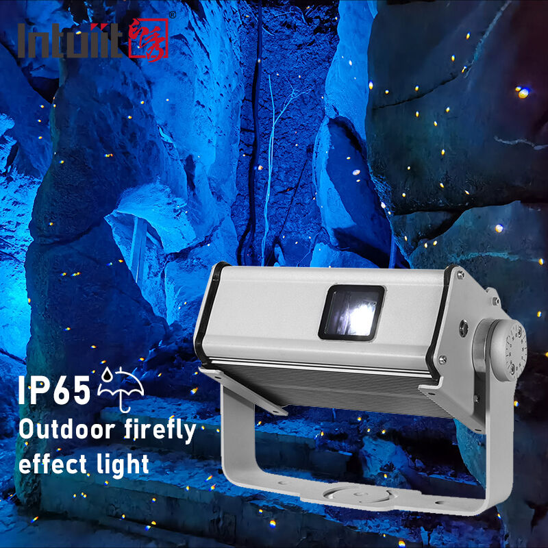 IP65 chống nước 13W ngoài trời hiệu ứng bướm lửa ánh sáng Laser Projector Động lực nhấp nháy đèn bầu trời sao cho công viên rừng trang trí cảnh quan