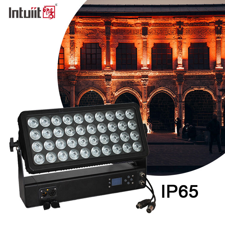 Ánh sáng sân khấu ngoài trời LED chuyên nghiệp 400W RGBW 4in1 40x10W IP65 Ánh sáng lũ DMX512 Ánh sáng rửa cho buổi hòa nhạc Sự kiện Lễ hội