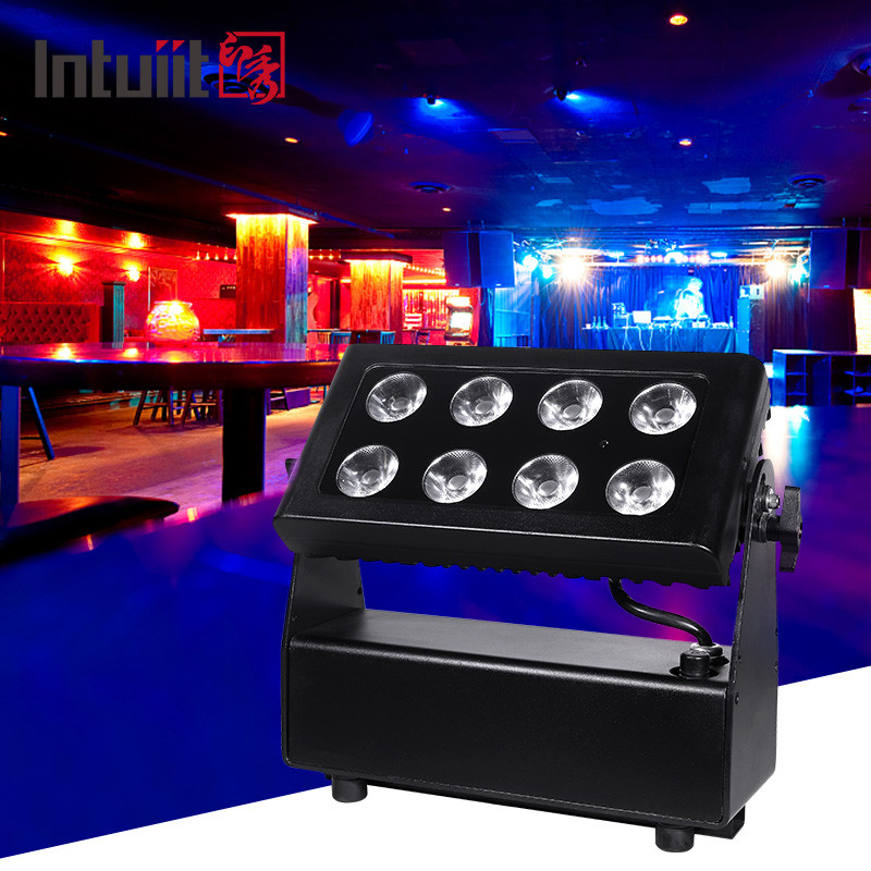 4In1 RGBW Dj Đám cưới pin Động lực LED Uplight WIFI Không dây Dmx disco Đèn sân khấu đám cưới