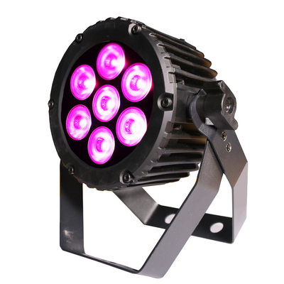 Tri Par Profile DJ Light 7 X 3W RGB 3 In1 LED Flat Par Light cho vũ trường