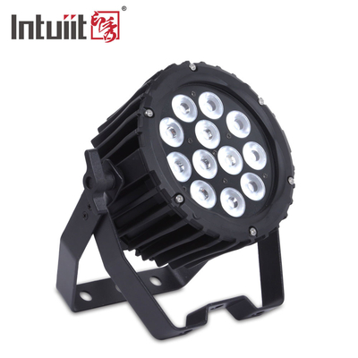 Rohs LED phẳng Par Light RGB 12 * 3W đầy đủ màu sắc Giặt đèn LED Par Sân khấu cho tiệc cưới