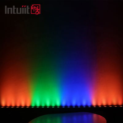 Rgb Led Wall Washer Light 0,3M 0,5M 1M Máy giặt tuyến tính 24W Ip67 DMX512 Đèn chiếu kiến ​​trúc