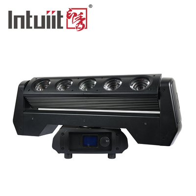 IP20 Di chuyển Head Beam Stage Light 5 * 40W 4 trong 1 Rgbw DMX Disco Led Beam Bar
