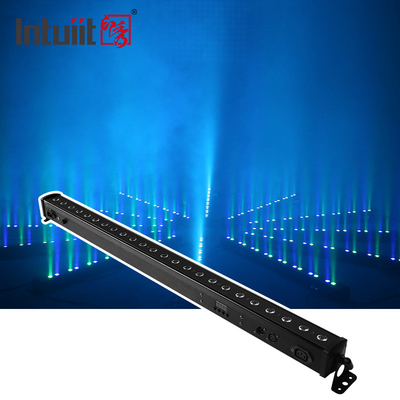 Thanh chiếu sáng sân khấu LED 24 * 0,5W chuyên nghiệp DMX RGB LED Đèn nhấp nháy Máy giặt tường