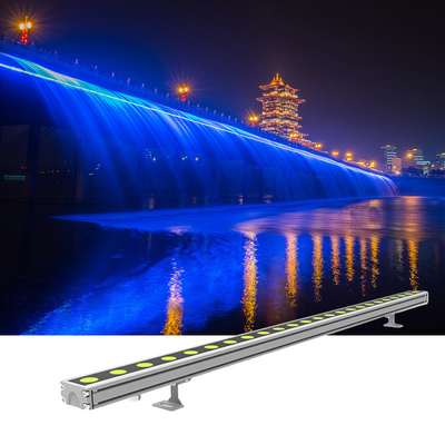 Ip65 Ngoài trời không thấm nước Led Bar Wash Rgbw 4 trong 1 16 cái 36w Led Wall Washer