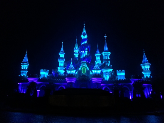 Ánh sáng cao COB đèn sân khấu LED 200W RGBW 4 In1 Magic Par For Fantawild Cartoon Castle Dự án