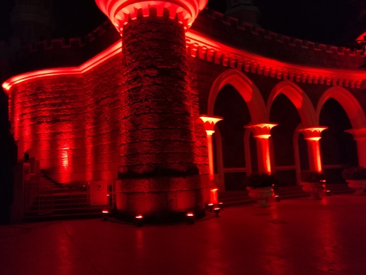 Fantawild Cartoon Castle Dự án Led Stage Light 82W cho Led Wall Washer Spot Light Bar