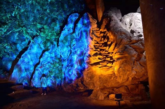 60w 100w 200w 400w Led Water Wave Light Effect Outdoor Decorative Blue Dynamic For Towns Dự án