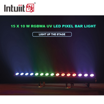 Sản lượng cao 15x 10 W dẫn ánh sáng tòa nhà dmx 512 RGBWA dẫn đèn máy giặt tường IP65 dmx điều khiển đèn LED
