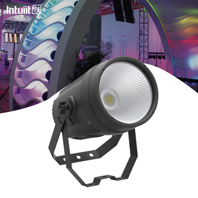 200W ngoài trời chống nước COB LED PAR có thể Dmx 512 rửa sân khấu ánh sáng