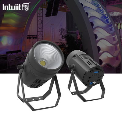 200W COB LED Par Light Cool White 4 trong 1 Strobe Stage Light DMX Control DJ Thiết bị disco Đèn sân khấu