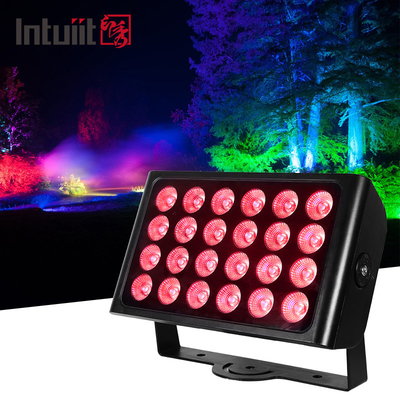 24PCS 160W ánh sáng màu thành phố RGBW 4in1 ip65 chống nước tòa nhà cao rửa led ánh sáng sân khấu màu thành phố