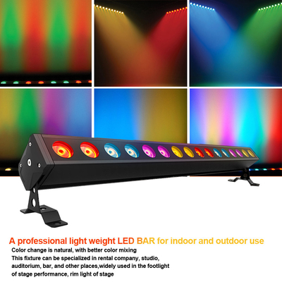 Đèn đèn LED chống nước ngoài IP65 Hòm nhôm 16 * 5w DMX512 RGBW Wall Washer