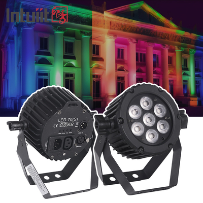 22W nhôm đèn LED Par DMX 512 Party Club Disco Lighting RGBW 3in1 đèn LED Par Can stage