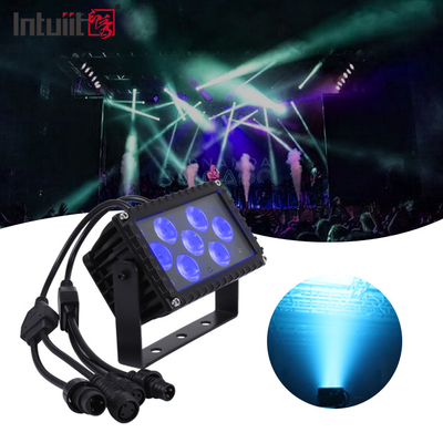 7x3W đèn LED ngoài trời IP66 chống nước 25 độ Die-Casting nhôm kiến trúc chiếu đèn pha mặt tiền ánh sáng