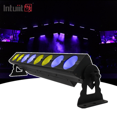 IP65 8 * 15W Đèn sân khấu Led Với DMX RDM dẫn máy giặt tường dj bar light rgb pixel led bar stage light