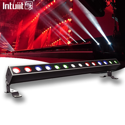 Stage Led DMX Light Bar 14x10W RGBW 4IN1 LED Wall Wash Light Strobe Wall Washer Bar Cho Nhà thờ Party Dj Stage