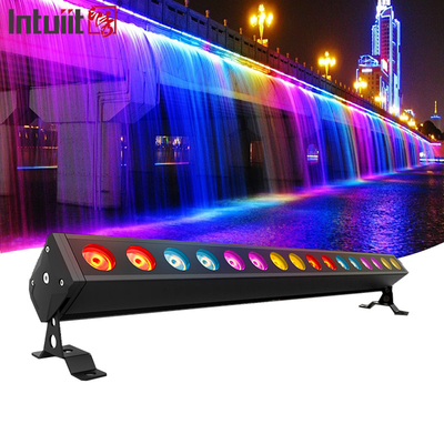 Dmx 16x5w rgbw 4in1 Đèn sân khấu chống thấm nước Powercon LED Máy rửa tường Cho quán bar khán phòng