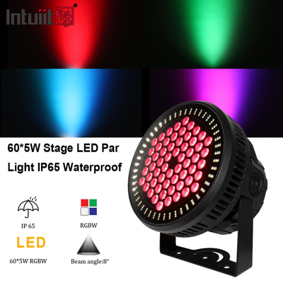 Đèn dự án sân vườn Đèn trang trí Đèn pha RGBW 4in1 300W DMX512 Điều khiển RGB Ánh sáng cảnh quan Máy giặt treo tường