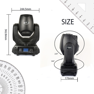 Đèn LED di chuyển đầu nhỏ