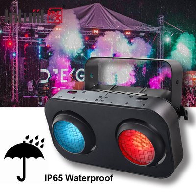 Dj Disco 2x90w pixel cob led stage blind RGB 2in1 với RGB LED cho đám cưới