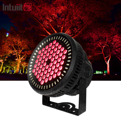 60 * 12W RGBW 4 trong 1 IP65 chống nước ngoài DMX 512 LED Par ánh sáng Cho Disco Stage Đám cưới DJ