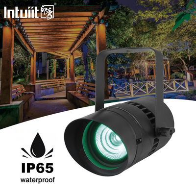 Đèn phản chiếu ngoài trời LED RGBW Đèn phản chiếu chống nước 15W Với góc chùm hẹp 4,5 độ Đèn phản chiếu đường phố vườn quảng trường