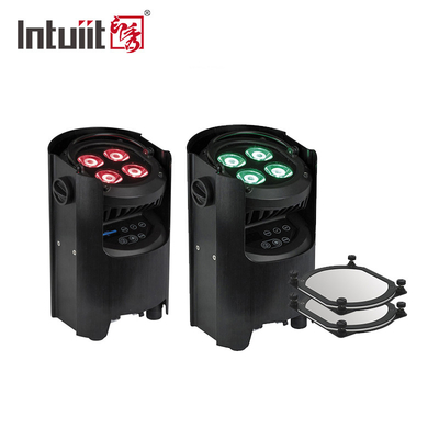 4x12W 4-in-1 RGBW Dj Đám cưới pin Điện LED Đèn lên WIFI Không dây Dmx disco Stage par Lights