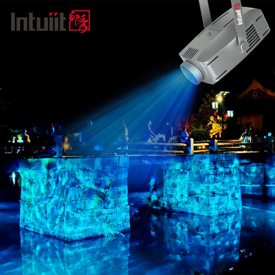 200W chống nước đèn LED hiệu ứng sóng nước ánh sáng DMX512 LOGO Projector hiệu ứng nước ánh sáng