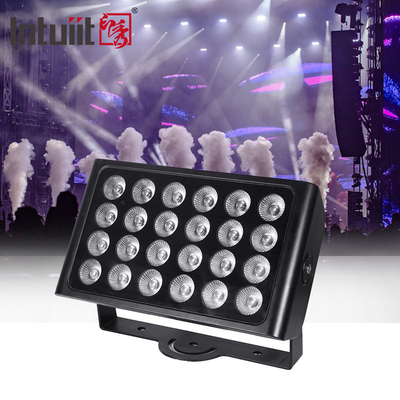 Kiểm soát nước IP65 City Color DMX512 24x10w RGBW ngoài trời Led Wall Washer Flood Light