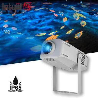 Máy chiếu Gobo 400w IP65 độ sáng quảng cáo LED ngoài trời logo Giáng sinh đèn quảng cáo Gobo