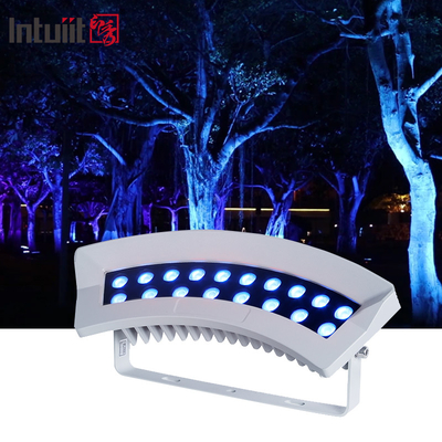 36W RGBW Tree Flood Light IP65 Không thấm nước ngoài màu sắc Led Spot Garden Landscape Light