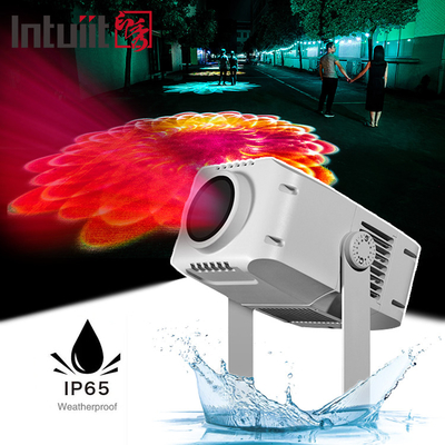 Nguồn ánh sáng LED ngoài trời Gobo Projector 100W tùy chọn tùy chỉnh quay Gobo Projector