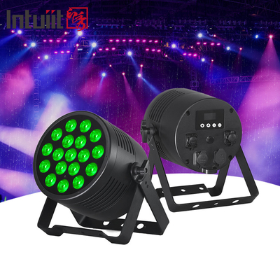 Khả năng 18x20W ngoài trời RGBWA-UV 6in1 IP65 chống nước DJ Disco City Wedding Event Stage LED Par Light