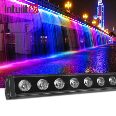 DMX RGBW thay đổi màu sắc 16x5w Wash Bar Light Ip65 Led Wall Washer ngoài trời