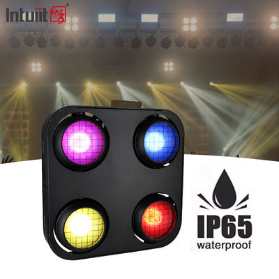 Đèn sân khấu LED RGB điều khiển DMX512 4x90w, chống nước, ánh sáng chói với thân nhôm IP65