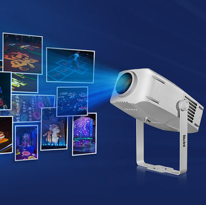 200W chống nước Ip65 ngoài trời trong nhà Quảng cáo tùy chỉnh Gobo Led Zoom logo Đèn chiếu