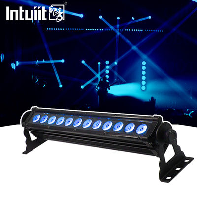 Ngoài trời Kiểm soát nước Diễn đàn sự kiện tiệc cưới 12X3W RGB DMX LED Wall Washer Uplight