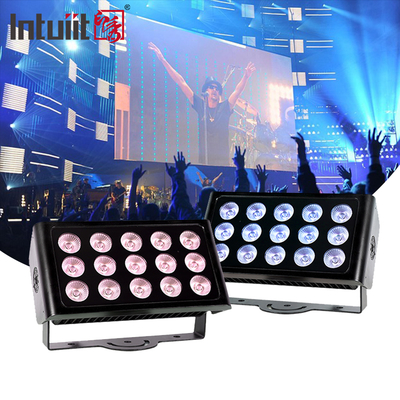 RGBW ngoài trời IP65 chống nước 80W đèn LED thành phố màu tường máy giặt đèn cho sự kiện bữa tiệc