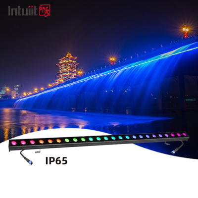 IP65 chống nước LED RGBW Wall Washer Light 24 * 2W Khẩu đèn nhôm ngoài trời cho khu vườn & cảnh quan tòa nhà cao tầng
