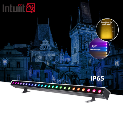 24x2W IP65 pin chống thấm Led Wall Washer Light RGBW 4in1 Wall Washer Light ngoài trời