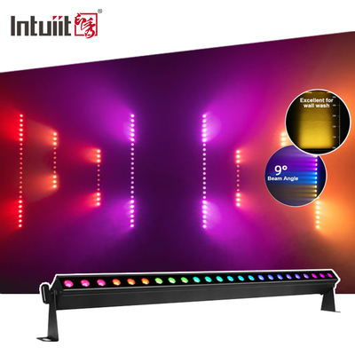 Đèn sân khấu LED rửa tường 4 trong 1 RGBW DMX512 chạy bằng pin 24X2W chất lượng cao