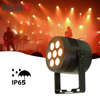 Đèn sân khấu 7x20w IP65 DMX512 Đèn Bar tiệc RGBWA-UV 6 trong 1 Đèn Par LED DJ Disco Party