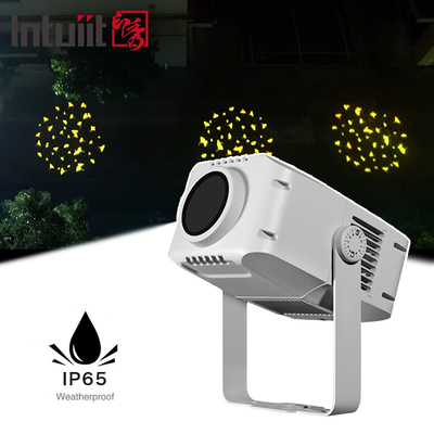 Đèn chiếu Gobo tùy chỉnh 100w Ip65 Đèn quảng cáo độ sáng cao Led ngoài trời Giáng sinh Đèn chiếu logo Gobo Đèn quảng cáo