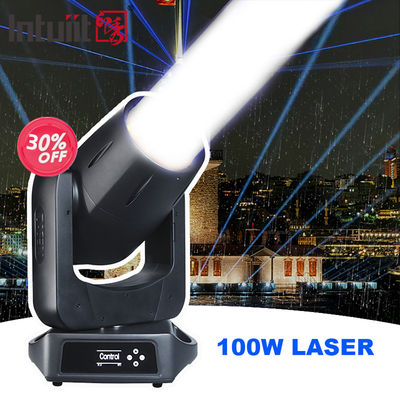 100W CMY Di chuyển đầu đèn laser cho đám cưới DJ Club Nhà hát Performance sân khấu
