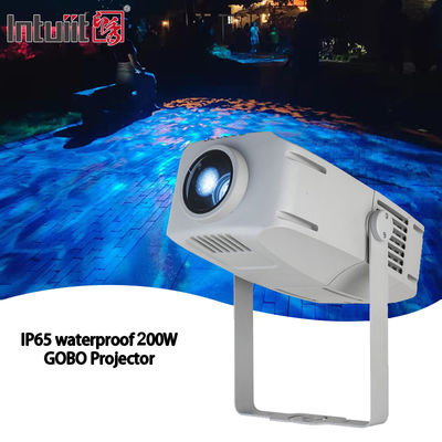 IP65 water effect projector with ripple water wave effect, 200 watts, water-resistant