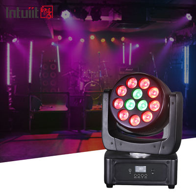Đèn sân khấu LED Moving Head 12x8W, đèn sân khấu RGBW với kích hoạt âm thanh cho các buổi biểu diễn ánh sáng sân khấu, câu lạc bộ disco, tiệc tùng