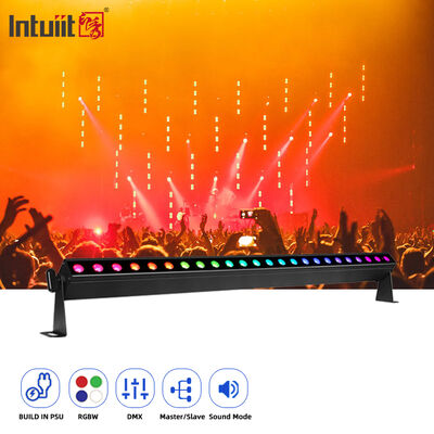 24X2W 4in1 RGBW LED Wall Washer Light đèn LED Long Bar DMX 512