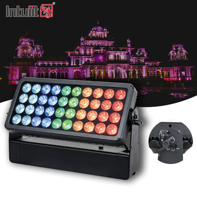 Đèn LED 40X10W RGBW 4 trong 1 Máy giặt tường ngoài trời chống nước Máy giặt tường cảnh quan Đèn đèn LED Đèn đèn chiếu sáng Máy giặt tường