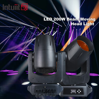 Outdoor Waterproof IP66 Beam Light Led 200w Moving Head Light With DMX512 Stage Lighting